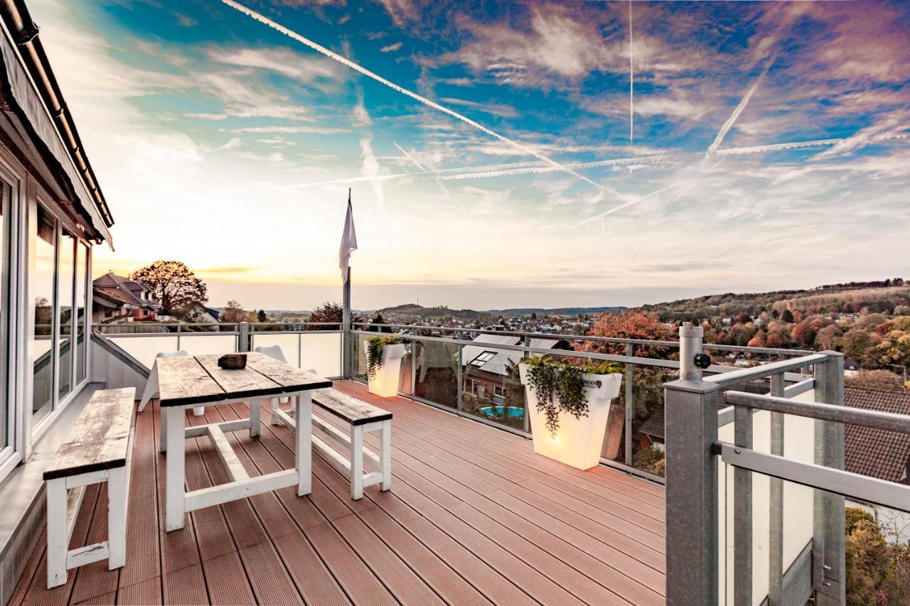 Architektenwohnungen Mit Panoramablick Bei Koeln Lindlar Exterior foto